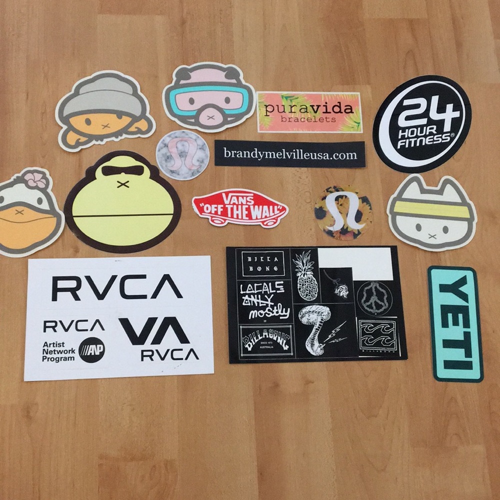 Surfer brand Sticker Bundle